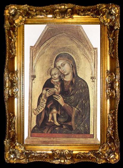 framed  Barnaba Da Modena Madonna and Child (mk080, ta009-2